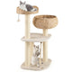 The Wren · Artisan Cat Tree · Hand-Woven Water Hyacinth · Natural Sisal · PurrPeak