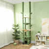 The Canopy · Maine Coon Floor-to-Ceiling Cat Tree · No-Drill · Hammock · PurrPeak