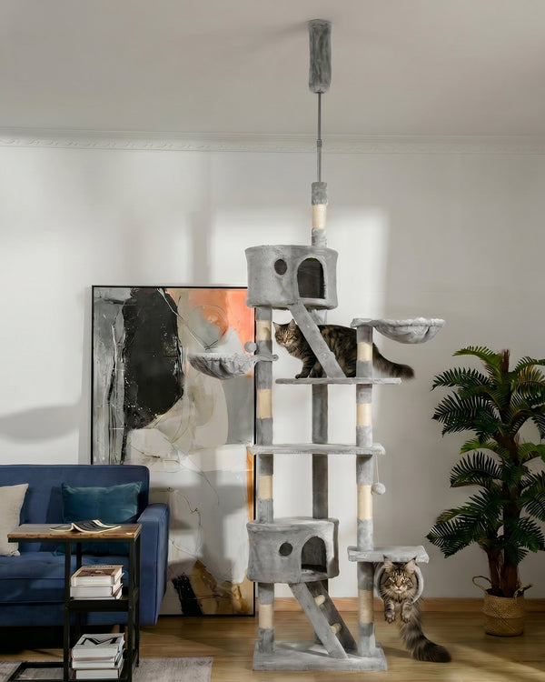 The Apex · Maine Coon Cat Tree XL · Anti-Tip · Natural Sisal · PurrPeak