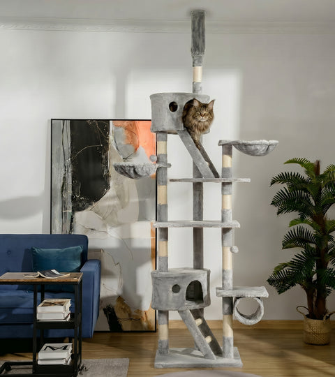 The Apex · Maine Coon Cat Tree XL · Anti-Tip · Natural Sisal · PurrPeak