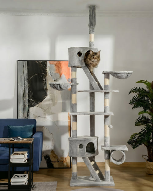 The Apex · Maine Coon Cat Tree XL · Anti-Tip · Natural Sisal · PurrPeak