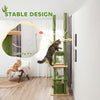 The Canopy · Maine Coon Floor-to-Ceiling Cat Tree · No-Drill · Hammock · PurrPeak