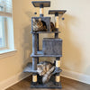 The Pinnacle · Maine Coon Cat Tree · 2 Condos · Hammock · Natural Sisal · PurrPeak