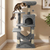 The Summit · Cat Tree with Double Condo & Hammock · Natural Sisal · PurrPeak